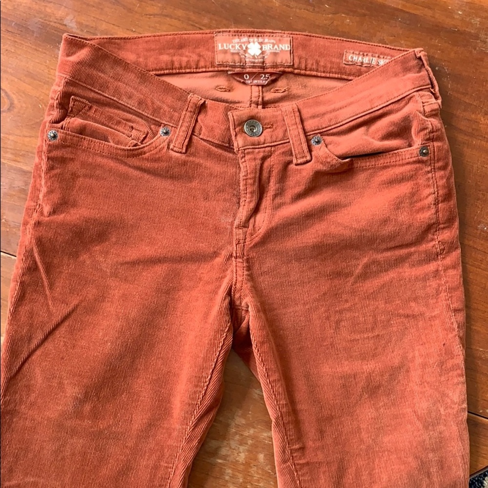 Lucky Brand Corduroy Skinny Pants